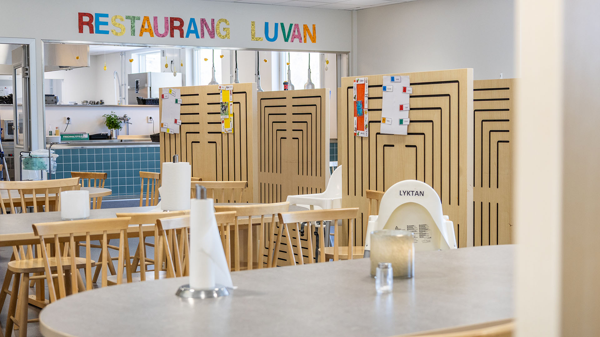 Restaurang Topplovan på Toppluvan förskola.