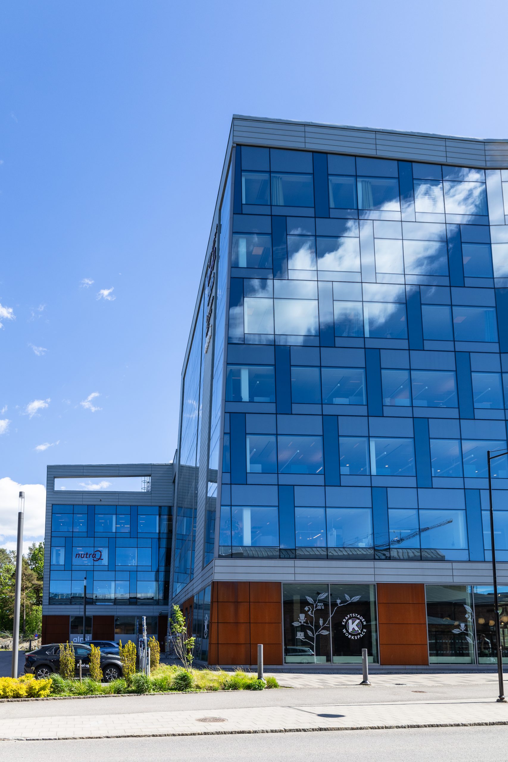 Innovatum byggnad 103 med glasfasad.