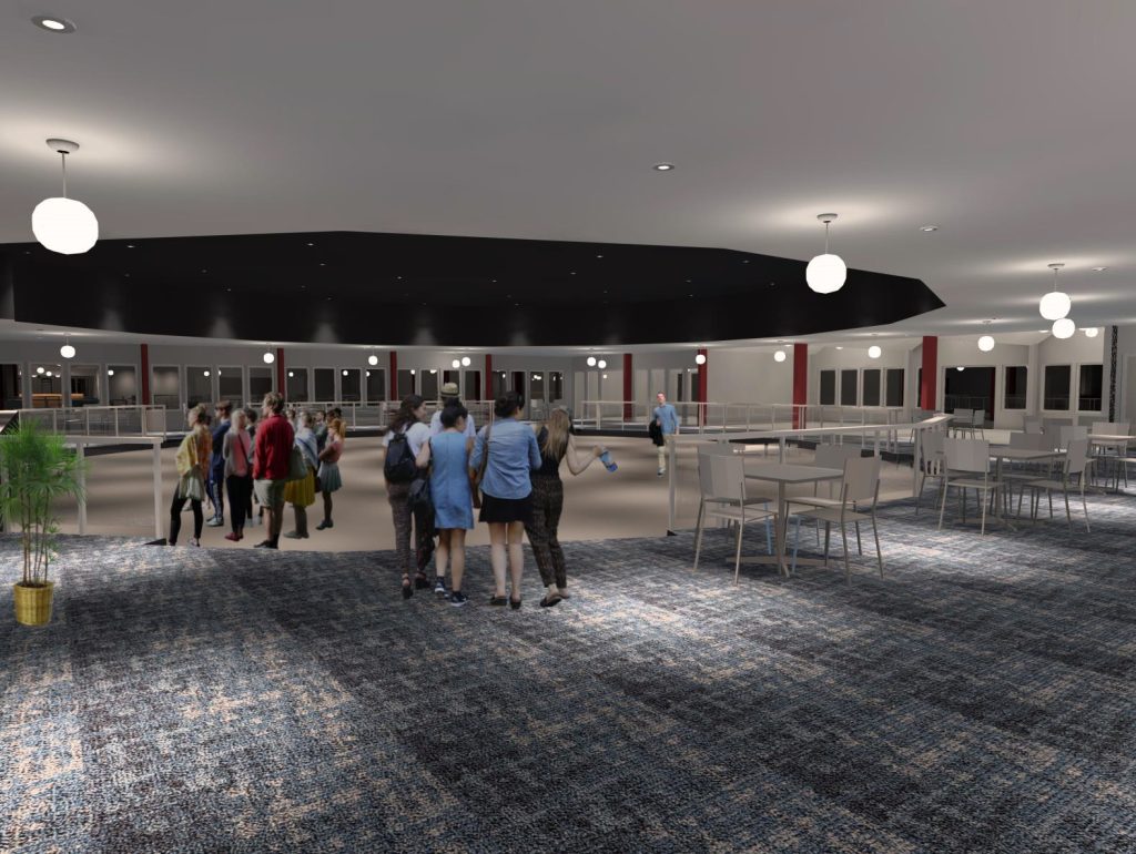 Visionsbild, en potentiell framtid för Folkets Parks byggnader