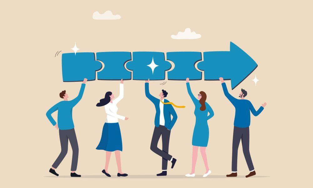 Lagarbete för framgång